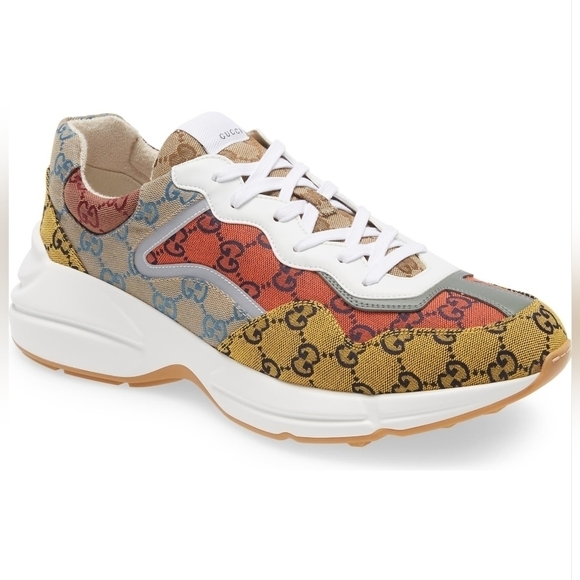GUCCI GG Rhyton Multicolor Sneaker - Picture 1 of 14